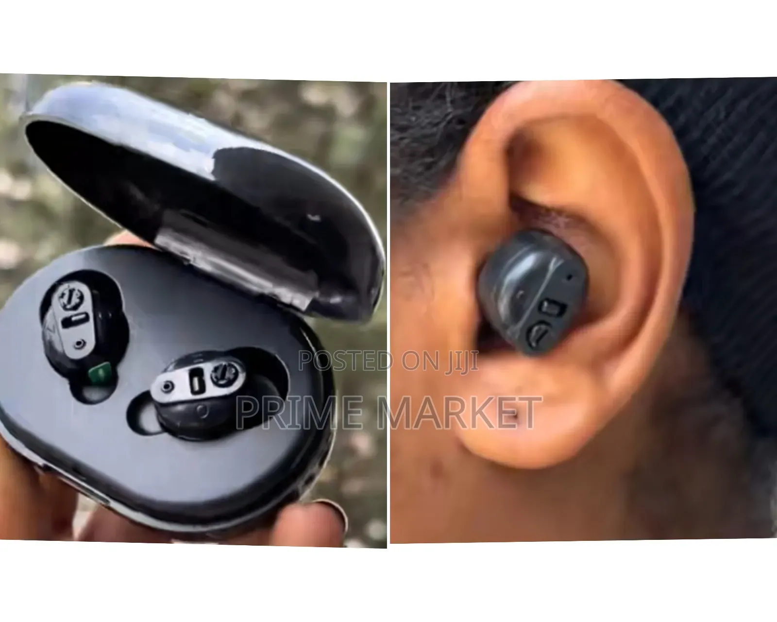 Rechargeable Wireless Ite Hearing AidWith Noise Cancellation ❷ears