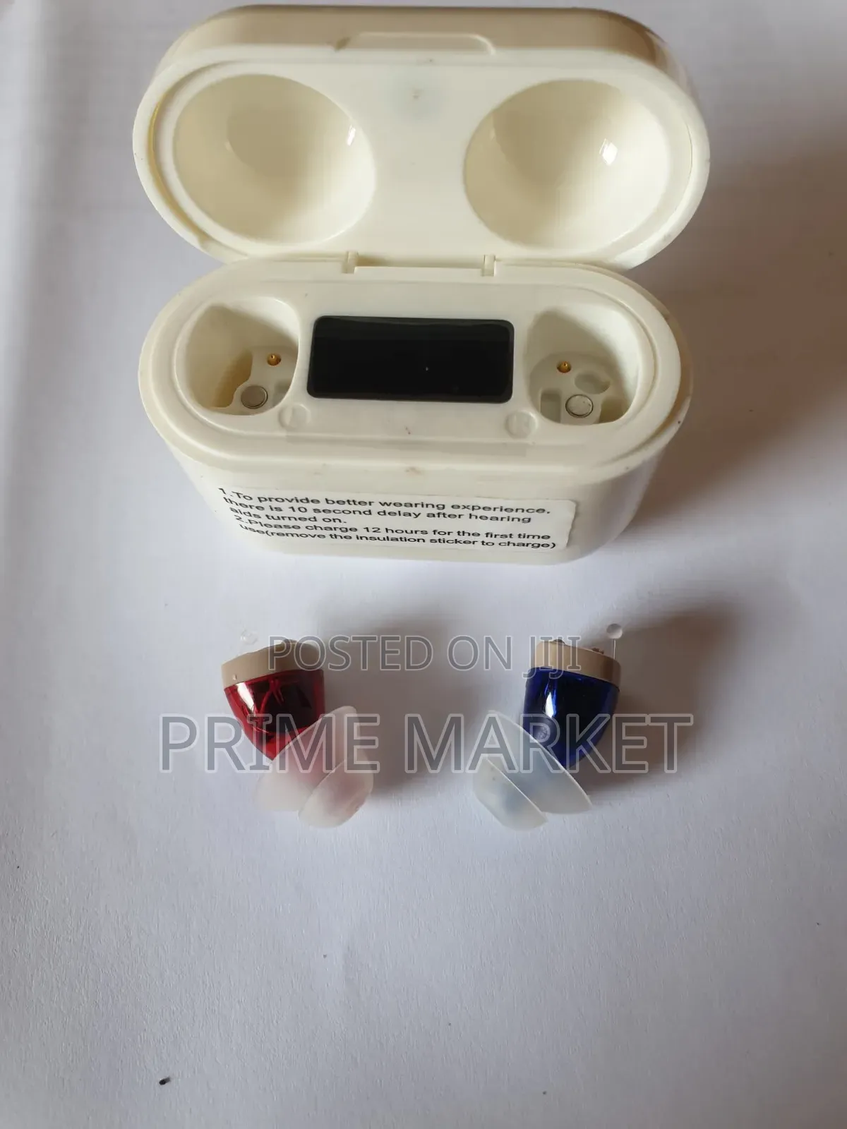 አነስተኛ እና የማይታይ የማዳመጫ መርጃ መሳሪያ Auto Noise Cancelation ያለው ለ❷ ጆሮ