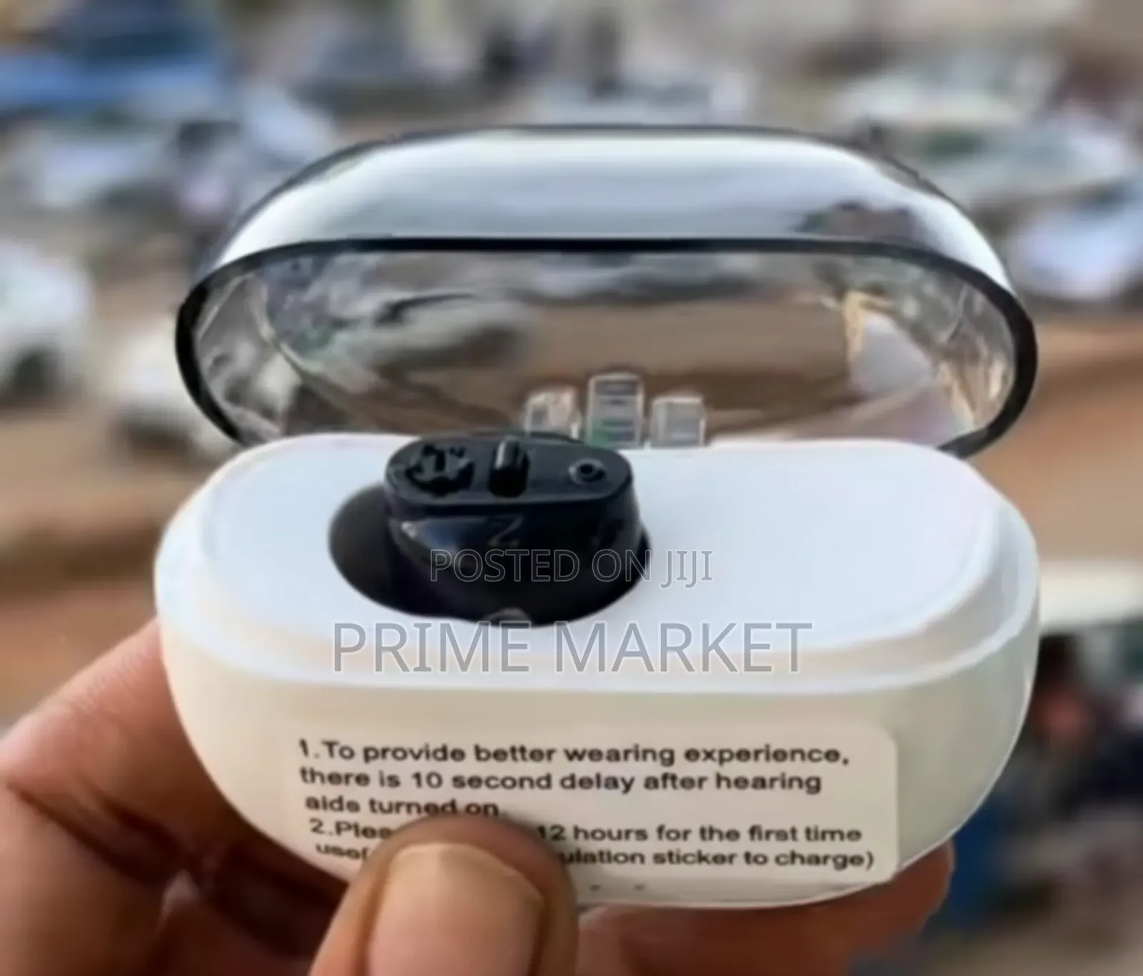 Single-Ear Cic Rechargeable Hearing Aid WithAuto Noise Cancellation