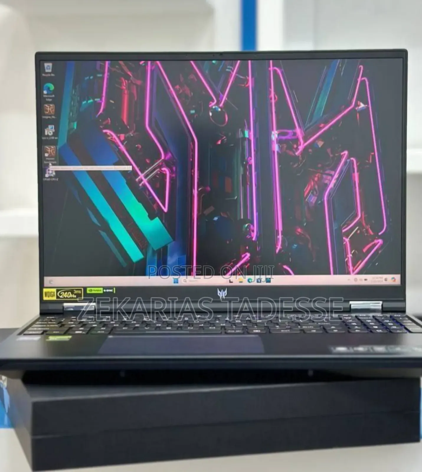 New Laptop Acer Predator Helios Neo 16 16GB Intel Core I9 SSD 512GB