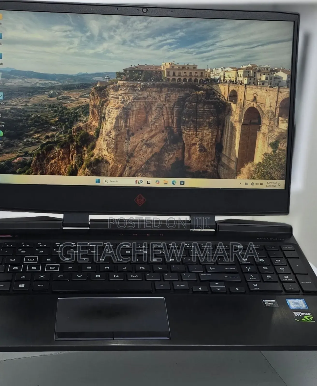 New Laptop HP Omen X 16GB Intel Core I5 SSD 512GB