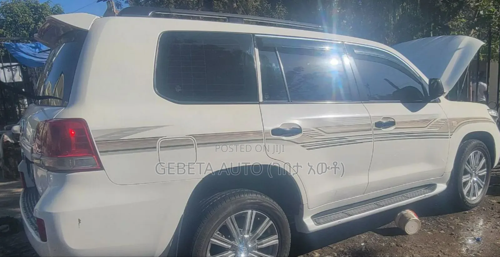 Toyota Land Cruiser 2008 White