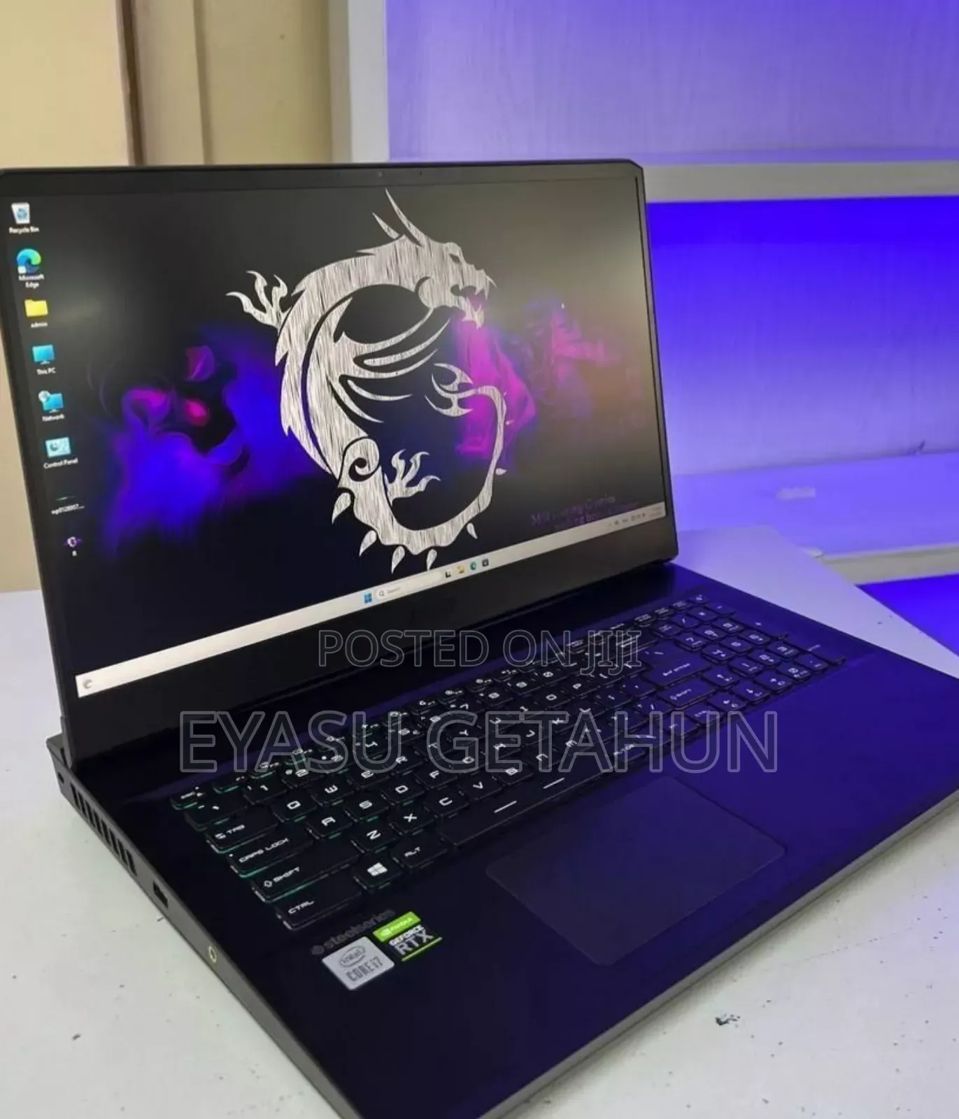 New Laptop MSI GP66 LEOPARD 10UG 32GB Intel Core I7 SSD 1T