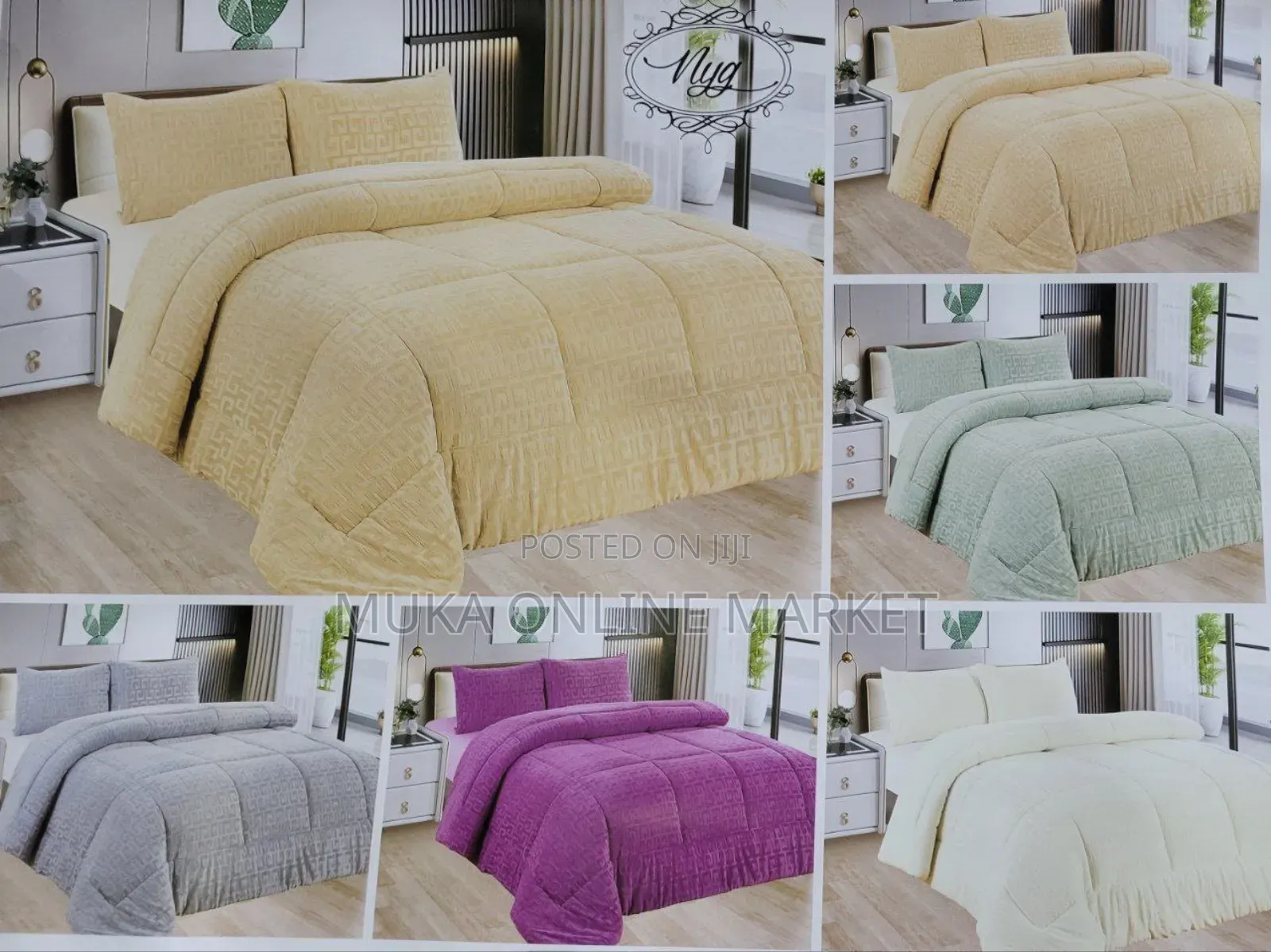 Quality 3 PCS Luxury Comforter Set