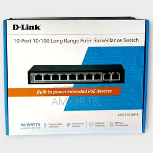 Photo - Dlink 8 Port Poe Switch