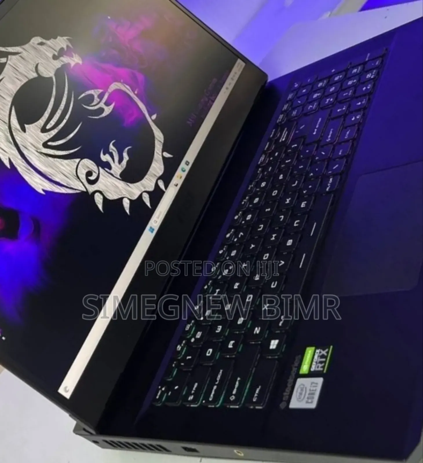 New Laptop MSI GP66 LEOPARD 10UG 32GB Intel Core I7 SSD 1T