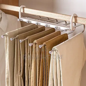 Orginal 5-in-1 Trouser Hanger የሱሪ ማስቀመጫ