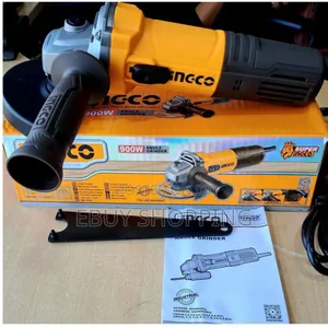 Photo - 900w Motorized Angle Grinder for Metalwork and Construction