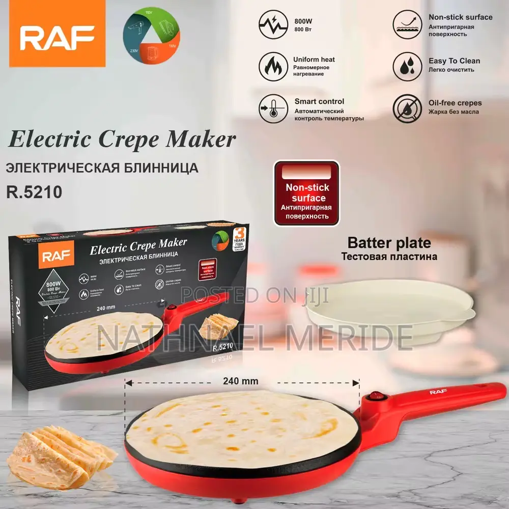 R a F Crepe Maker