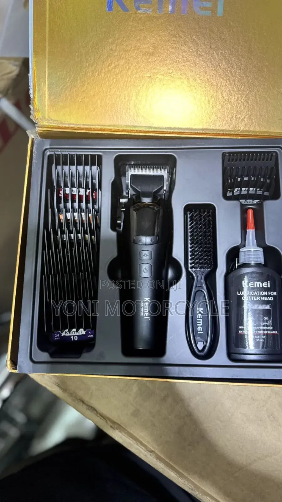 Kemei Rechargeable Hair Clipper 1858clipper.Hair0clipper10hair Clipper