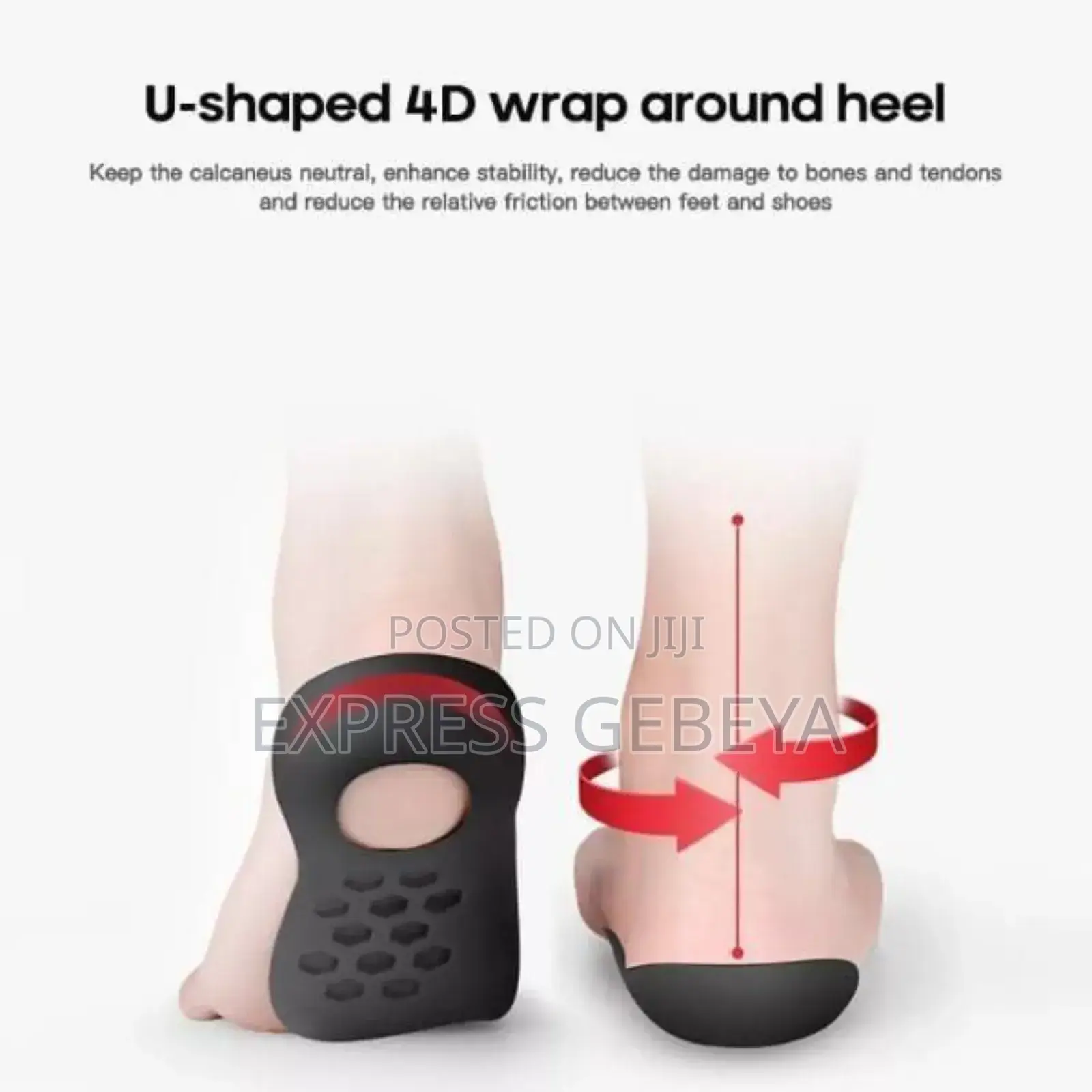 Unisex Flat Foot Orthotics Tpr Insole