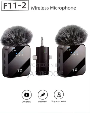 F11-2 Dual Wireless Microphone