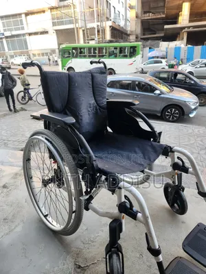 Photo - Wheelchair፮¤Wheelchair^፰wheelchair¢፬wheelvhair ዊልቸር የሚታጠፍ Wheelvhair