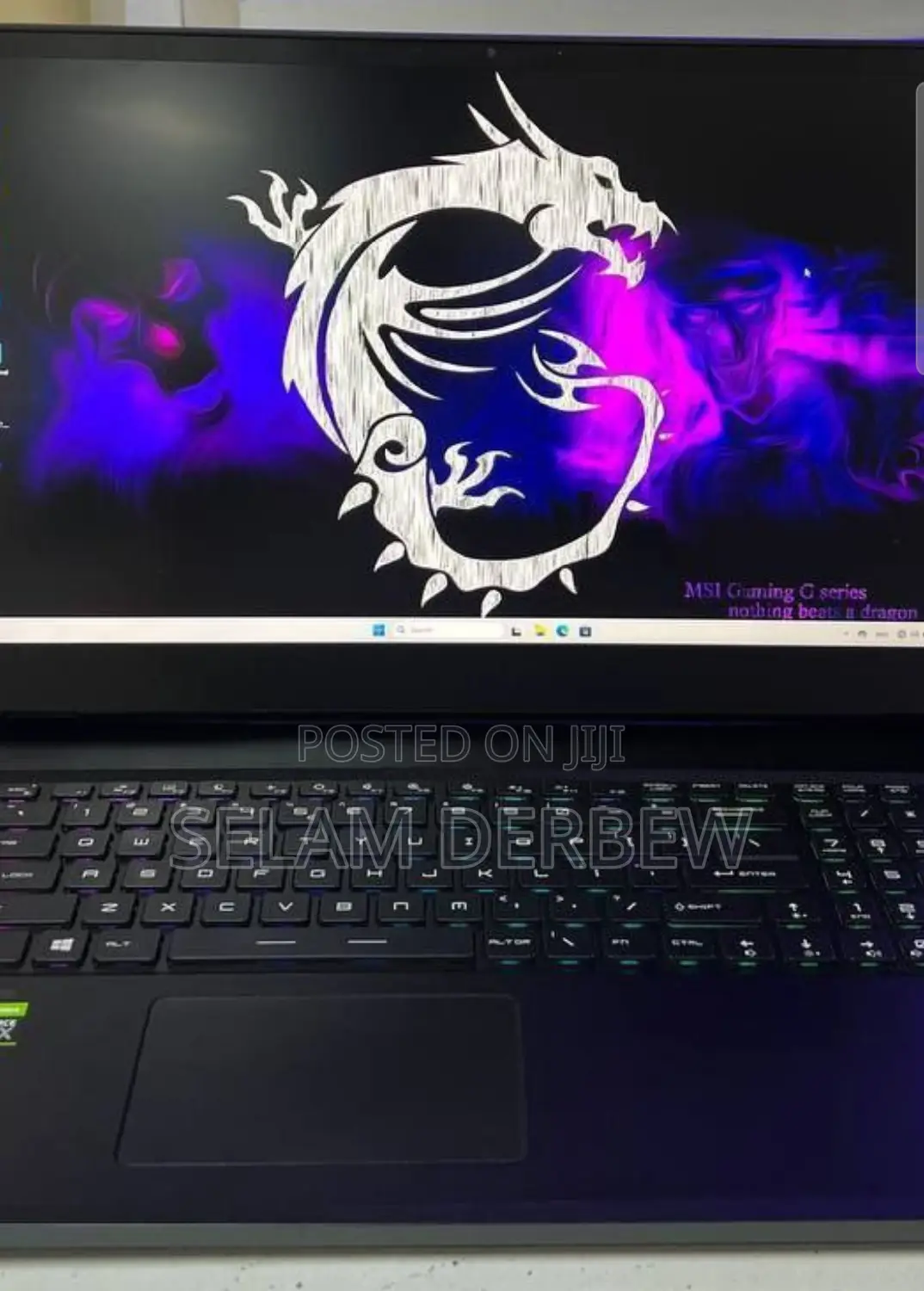 New Laptop MSI GP66 LEOPARD 10UG 32GB Intel Core I7 SSD 1T