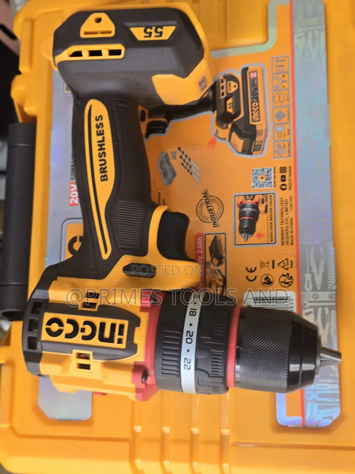 Brushless Cordless Impact Drill