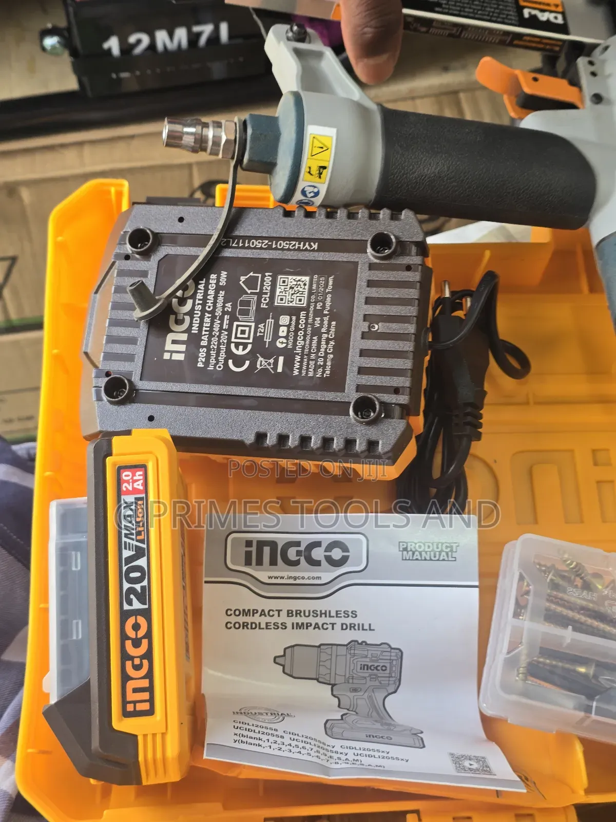 Brushless Cordless Impact Drill