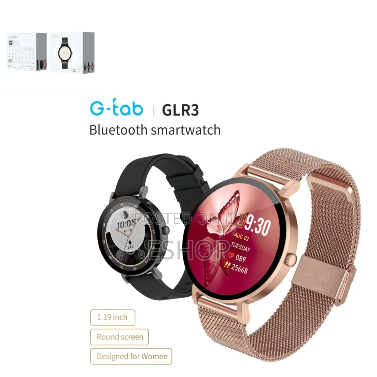 A Statement of Style: G-Tab Glr3 Amoled Smartwatch