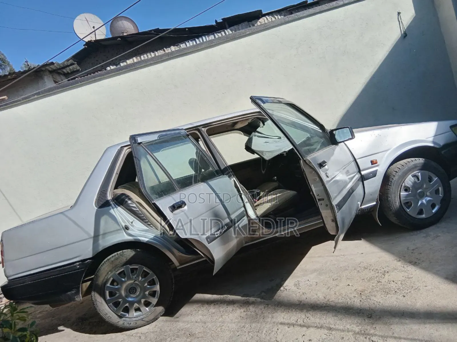 Toyota Corolla 1985 Silver