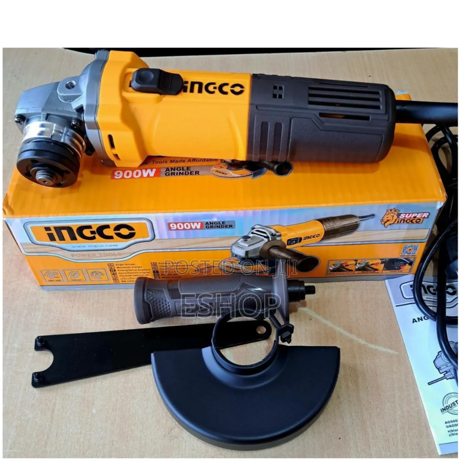 Pro-Grade 900w 100mm Angle Grinder by Ingco