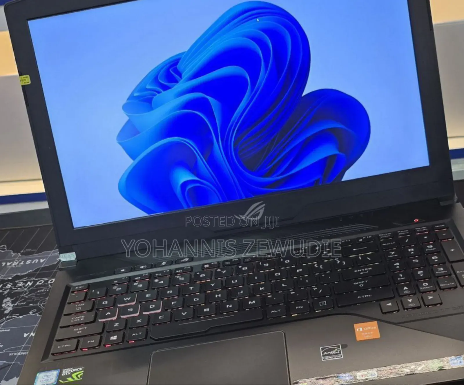 New Laptop Asus ROG Strix G15 16GB Intel Core I7 SSD 512GB