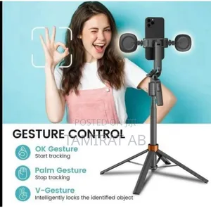 Q13 Al Auto Follow-Up Face Tracking Selfie Stick 360° Gimbal Tripod