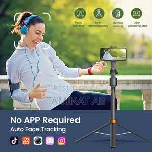 Q13 Al Auto Follow-Up Face Tracking Selfie Stick 360° Gimbal Tripod
