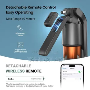 Q13 Al Auto Follow-Up Face Tracking Selfie Stick 360° Gimbal Tripod