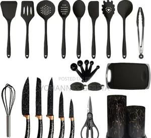 Photo - 25 Pcs Silicon Kitchen Set