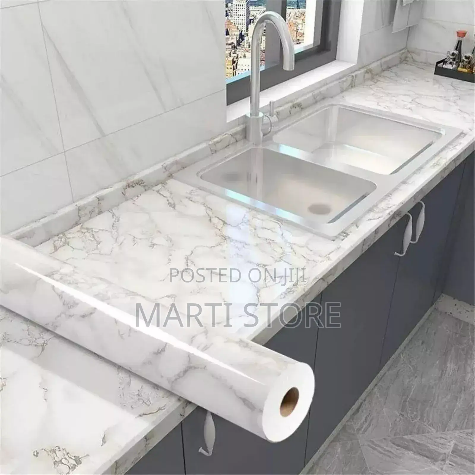 Marble Pattern Self Adhesive Wall Sticker