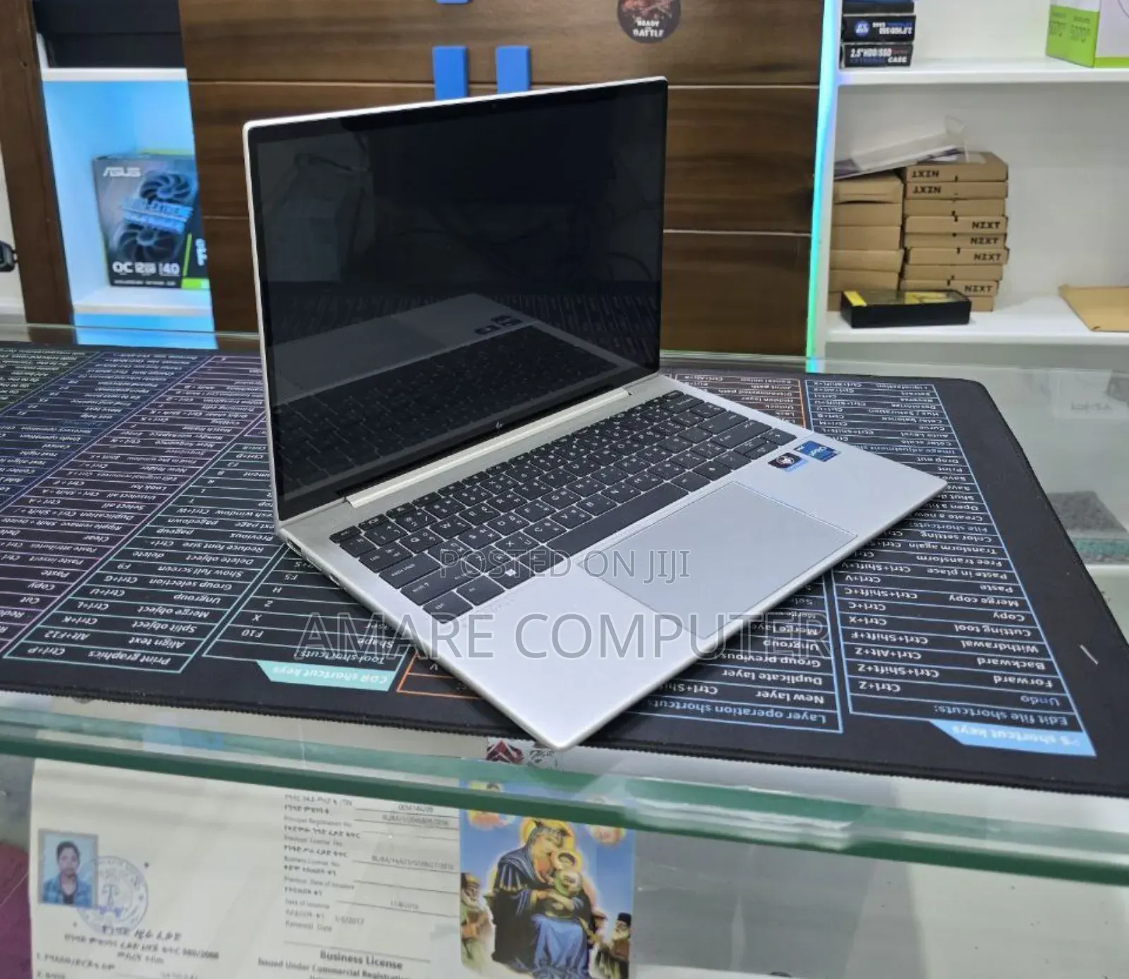 New Laptop HP Dragonfly G2 16GB Intel Core I7 SSD 512GB