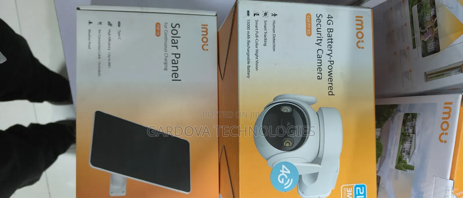 Imou 4g Battery-Powered Security Camera + Solar Panel ( / 3mp)