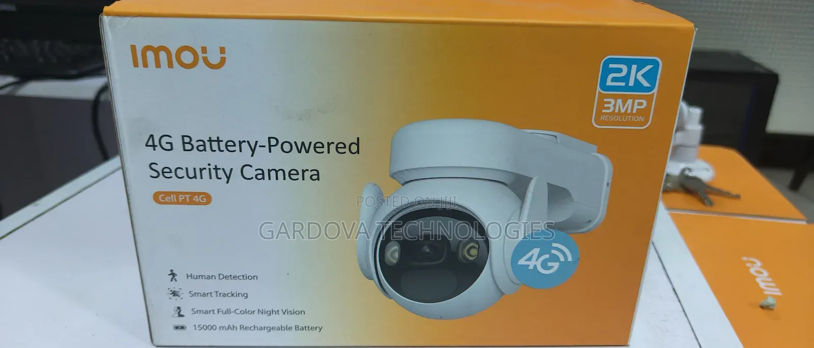 Imou 4g Battery-Powered Security Camera + Solar Panel ( / 3mp)