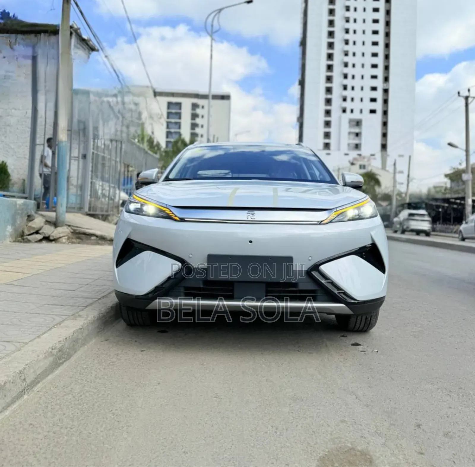 New BYD Yuan Plus 2025 White