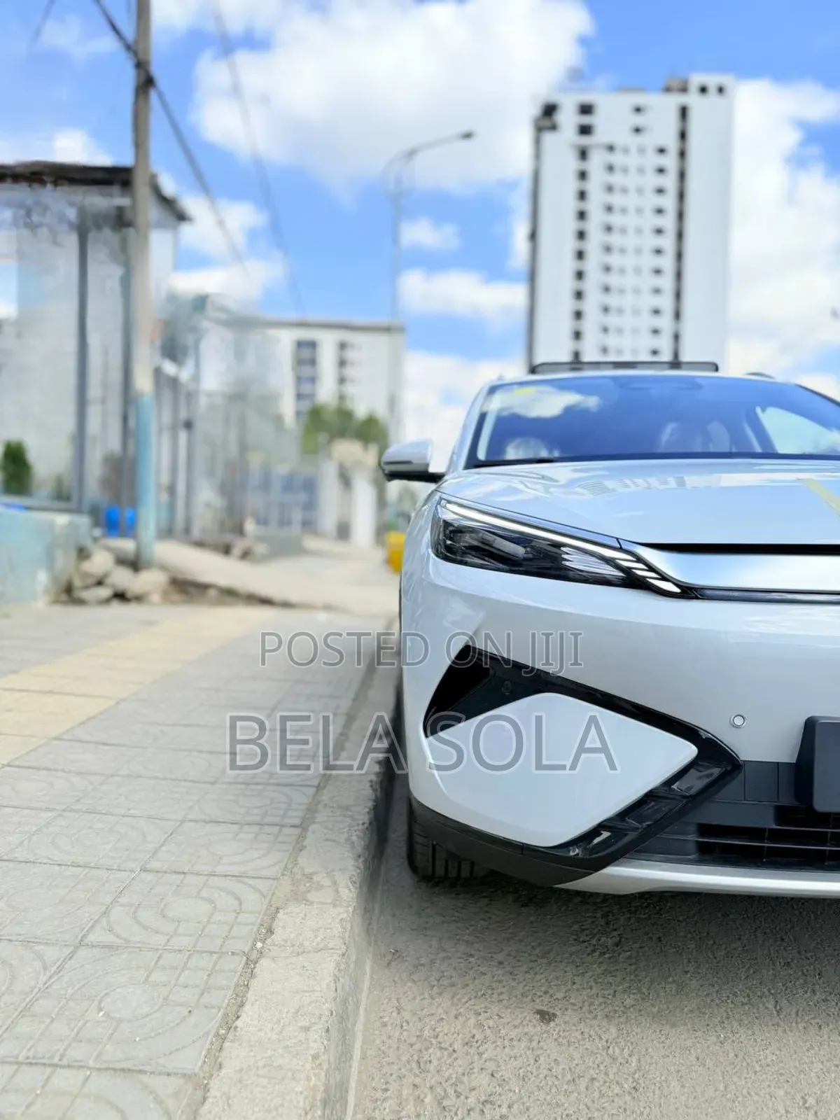 New BYD Yuan Plus 2025 White