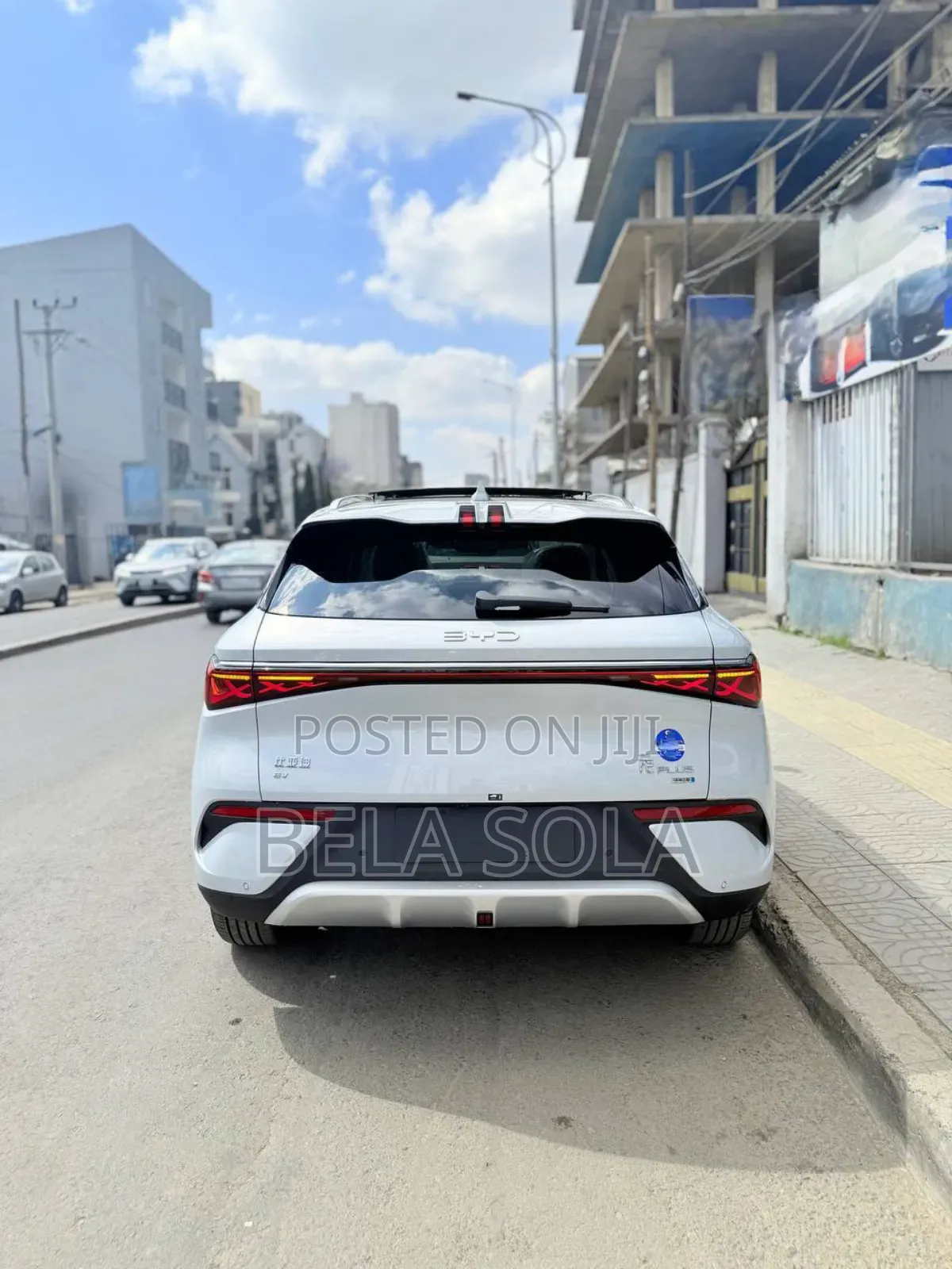 New BYD Yuan Plus 2025 White