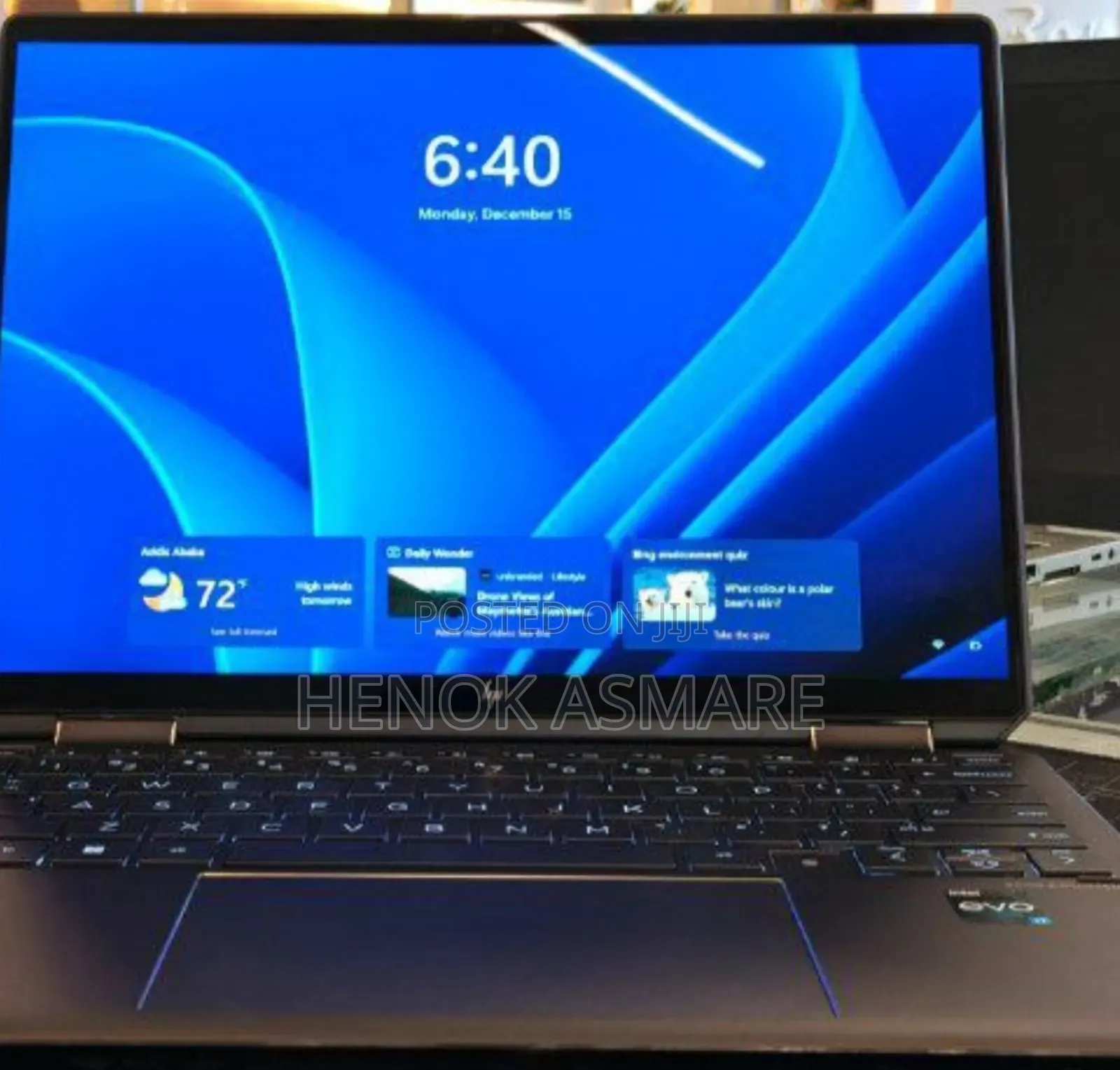 New Laptop HP Spectre 16GB Intel Core I7 SSD 1T