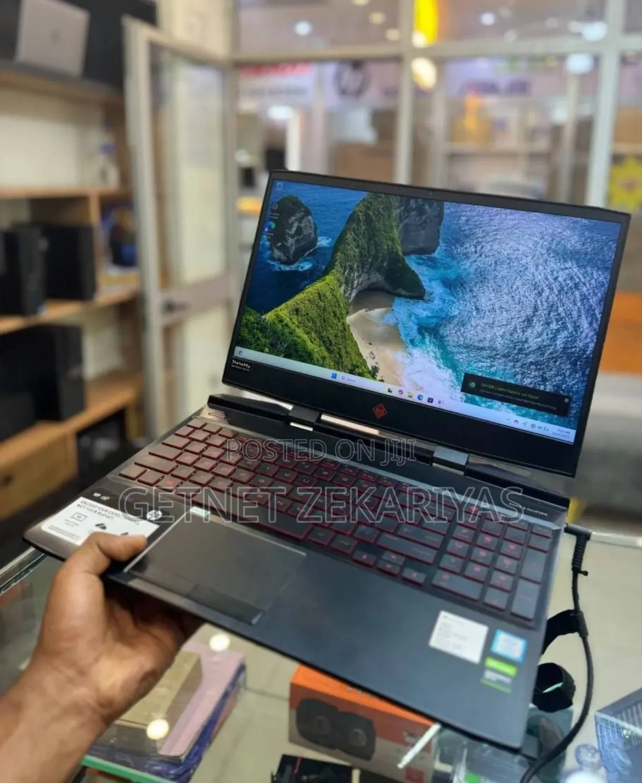 New Laptop HP Omen 15 16GB Intel Core I7 SSD 512GB