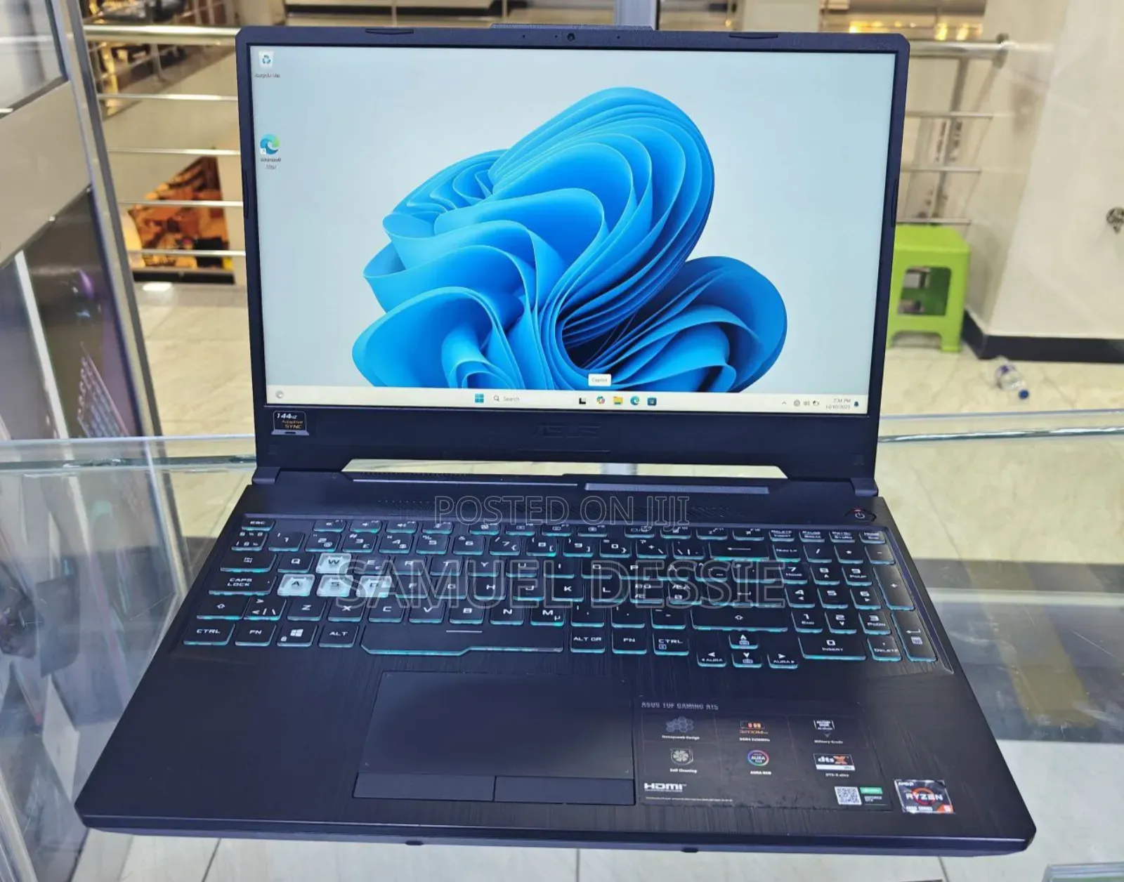 New Laptop Asus TUF Gaming A15 16GB AMD Ryzen 5 SSD 512GB