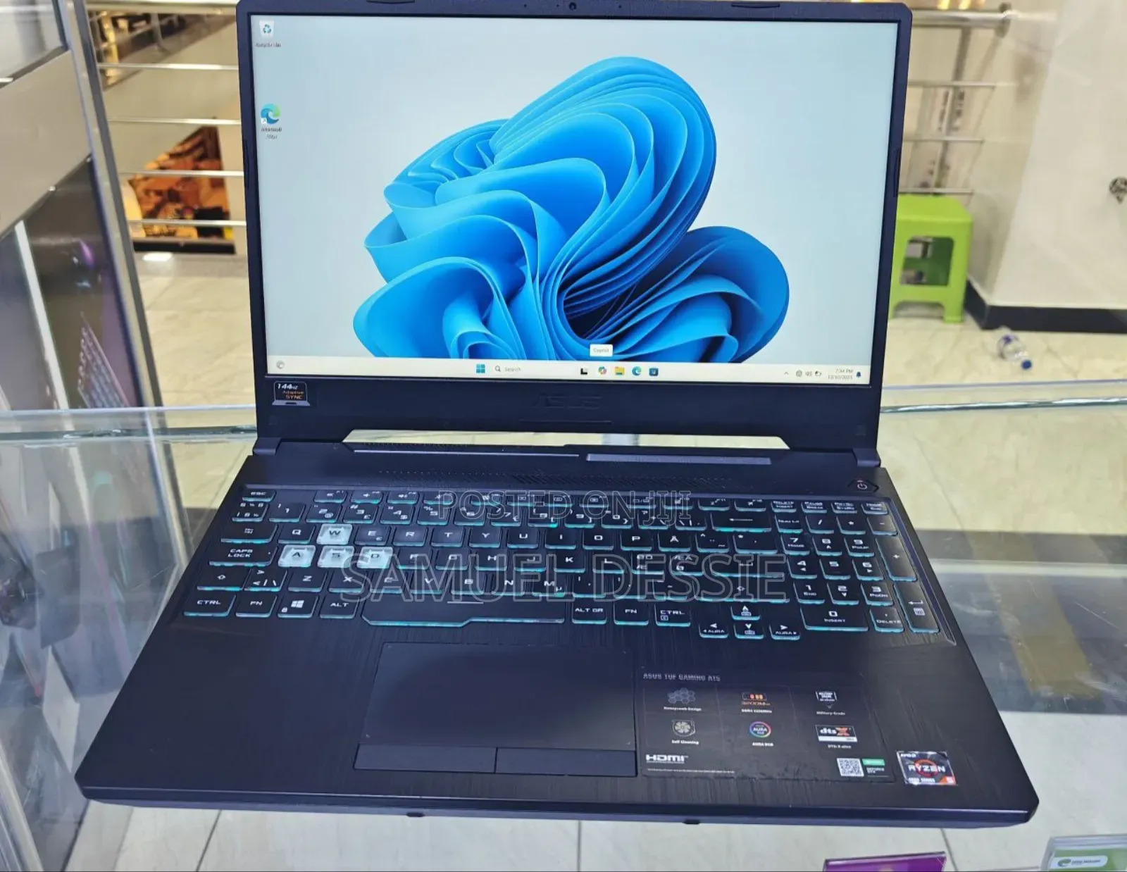 New Laptop Asus TUF Gaming A15 16GB AMD Ryzen 5 SSD 512GB