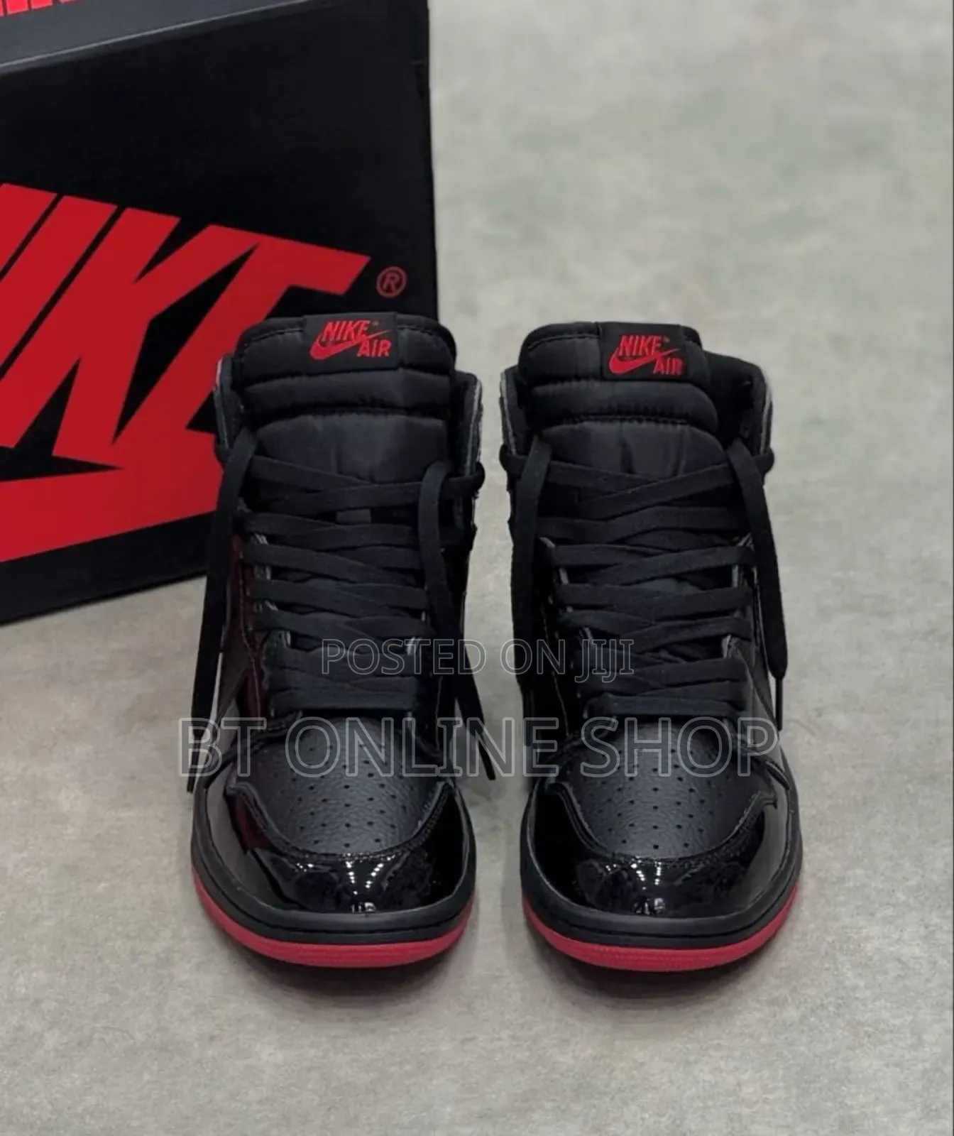 Black Air Jordan 1 High
