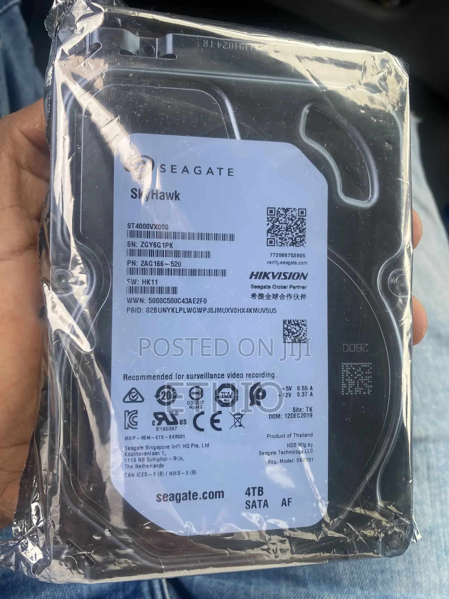 4tb Seagate HDD