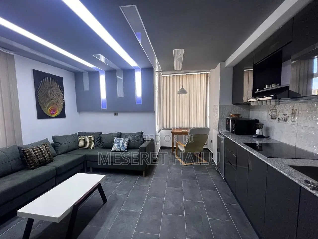 Furnished 1bdrm Condo in Bole Bolbula for rent