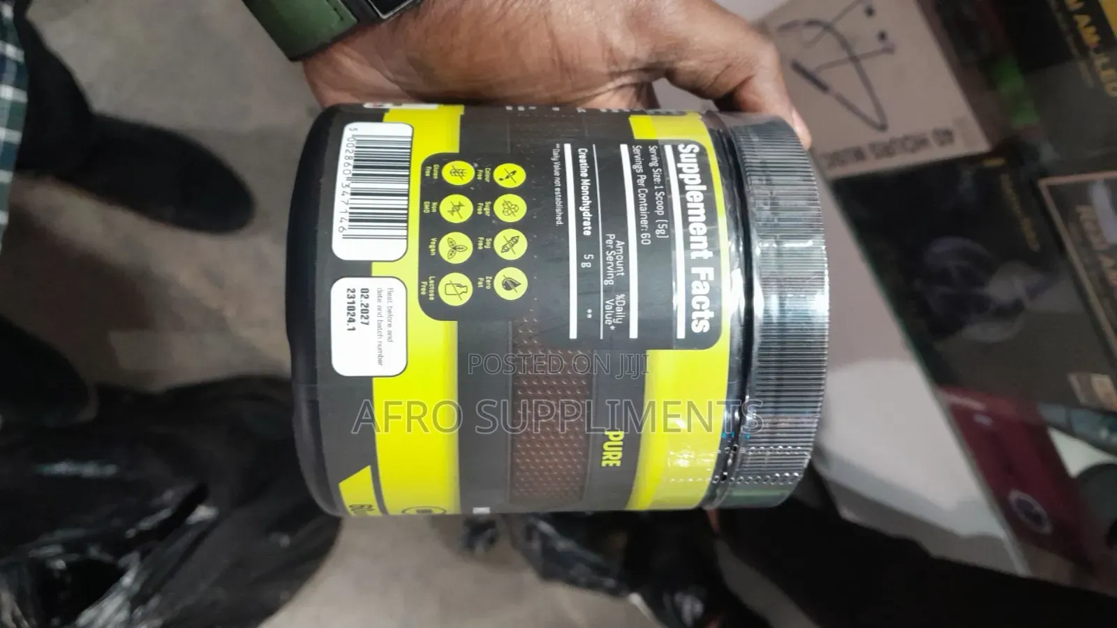 Bodybuilder Creatine Monohydrate