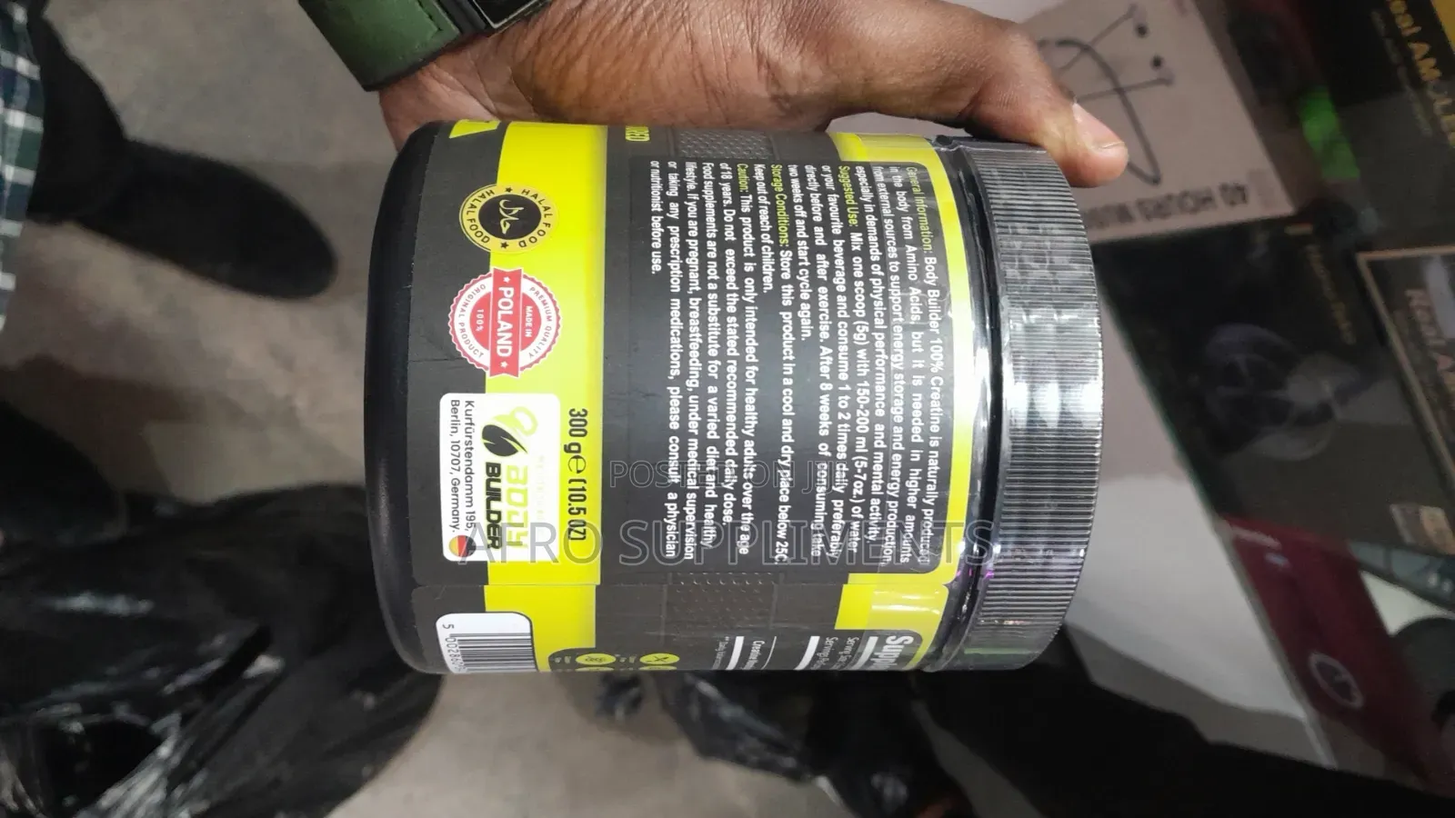 Bodybuilder Creatine Monohydrate