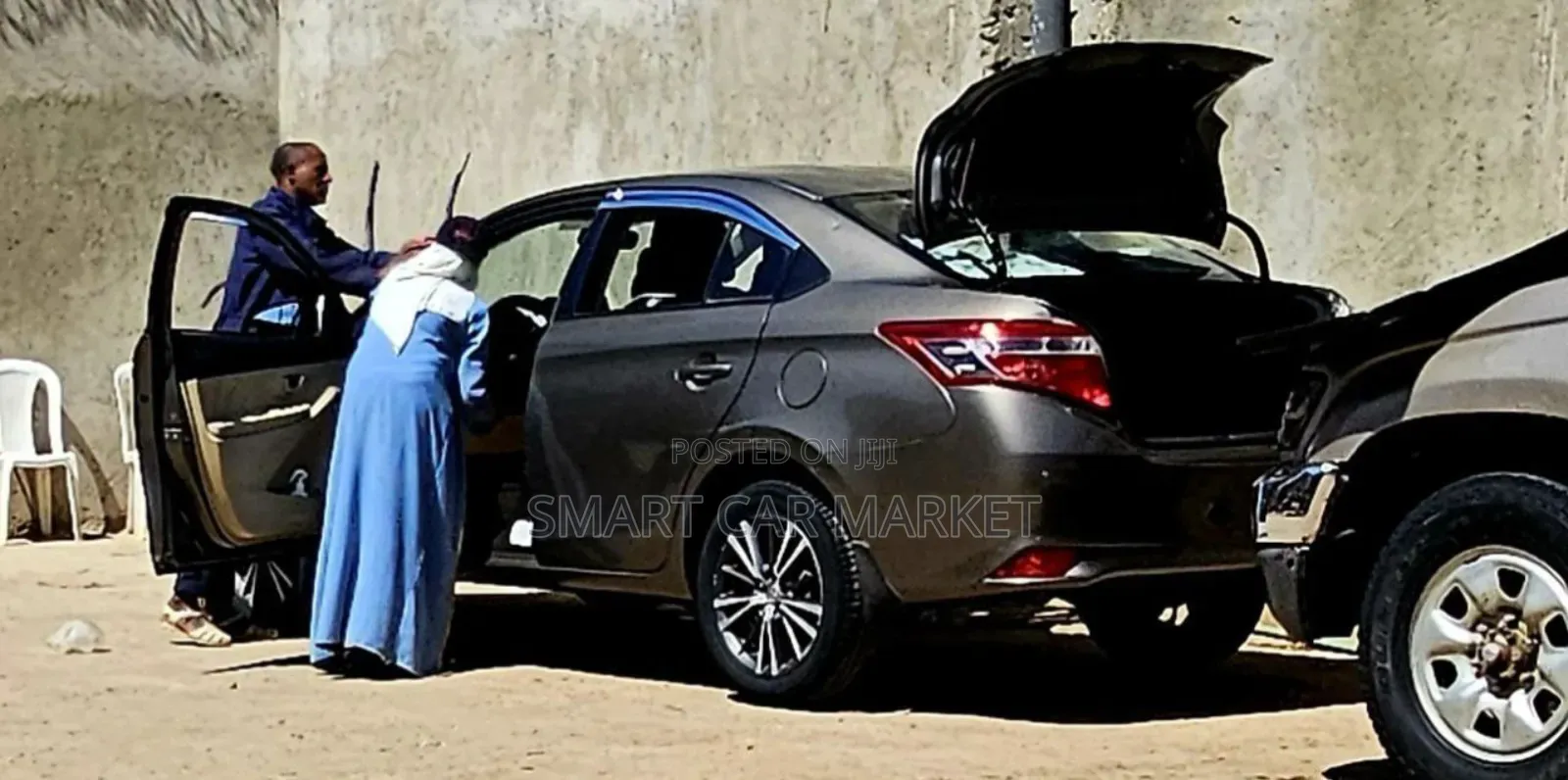 Toyota Yaris 2014 Brown