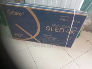Photo - Enzo Tv 50inch Smart Qled Uhd ፍሬምለስ እሳክሪኝ