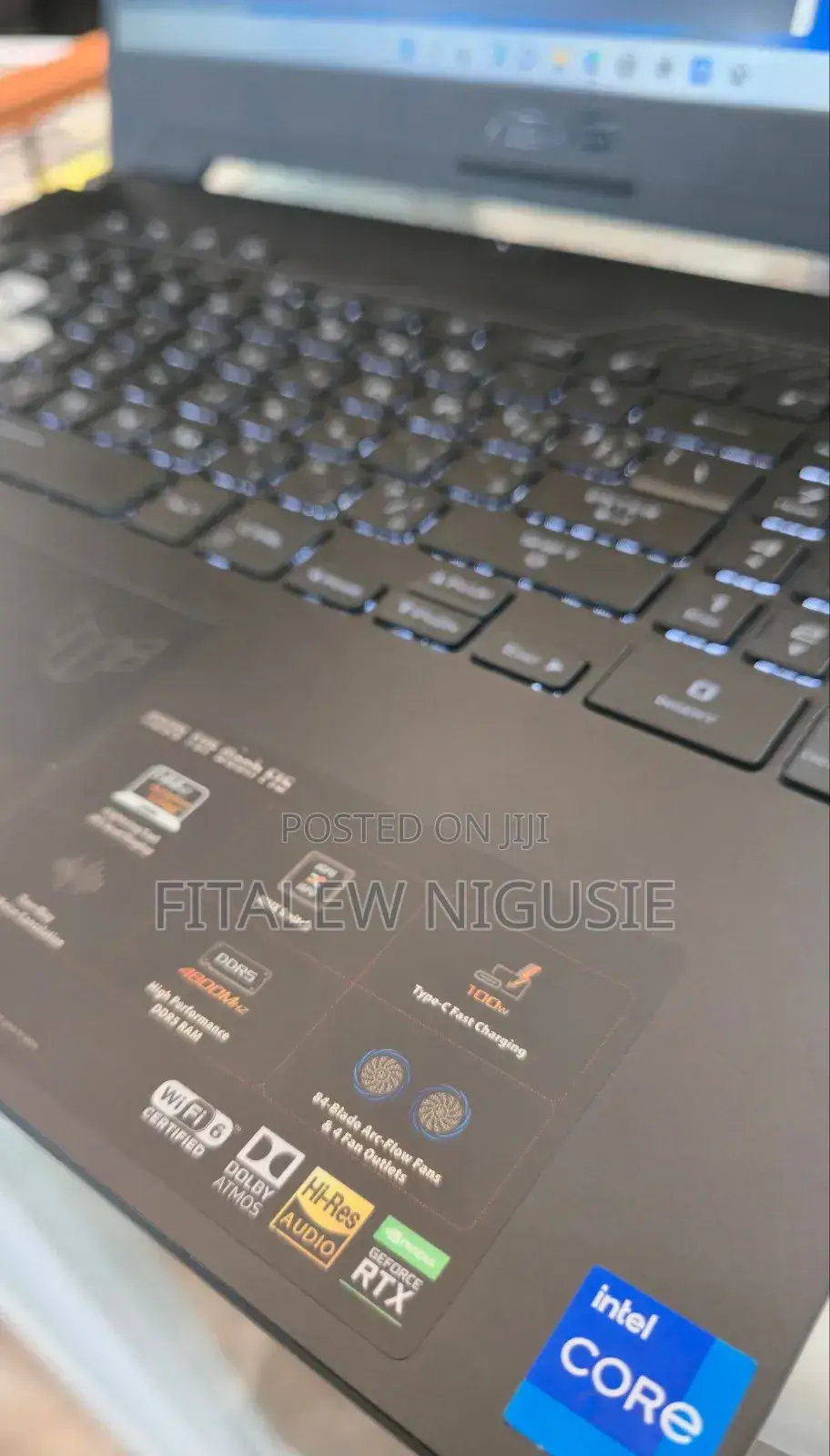 New Laptop Asus 16GB Intel Core i7 SSD 512GB