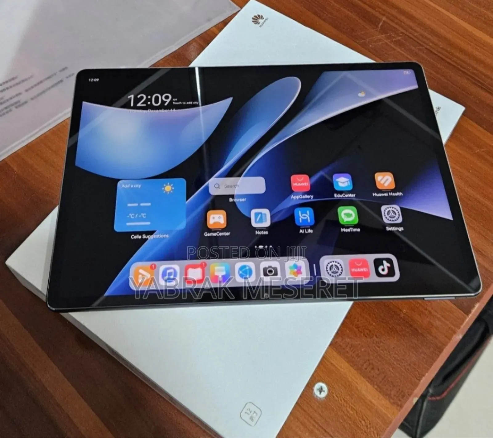 New Huawei MatePad Air (2024) 256 GB Black