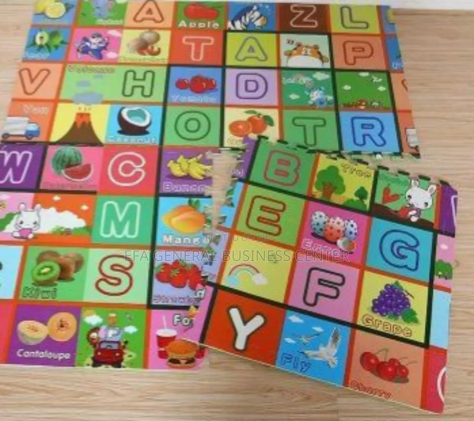 Colour Full Abc Learning Play Mat