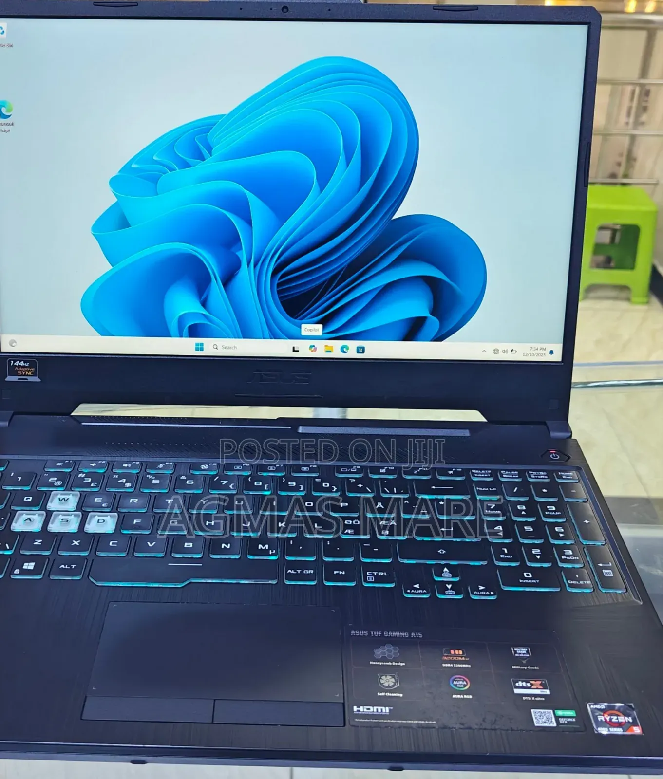 New Laptop Asus TUF Gaming A15 16GB AMD Ryzen 5 SSD 512GB